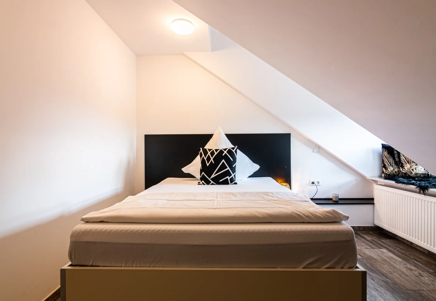 Einzelzimmer in Karlsruhe bei Nine Rooms mit eigenem Bad